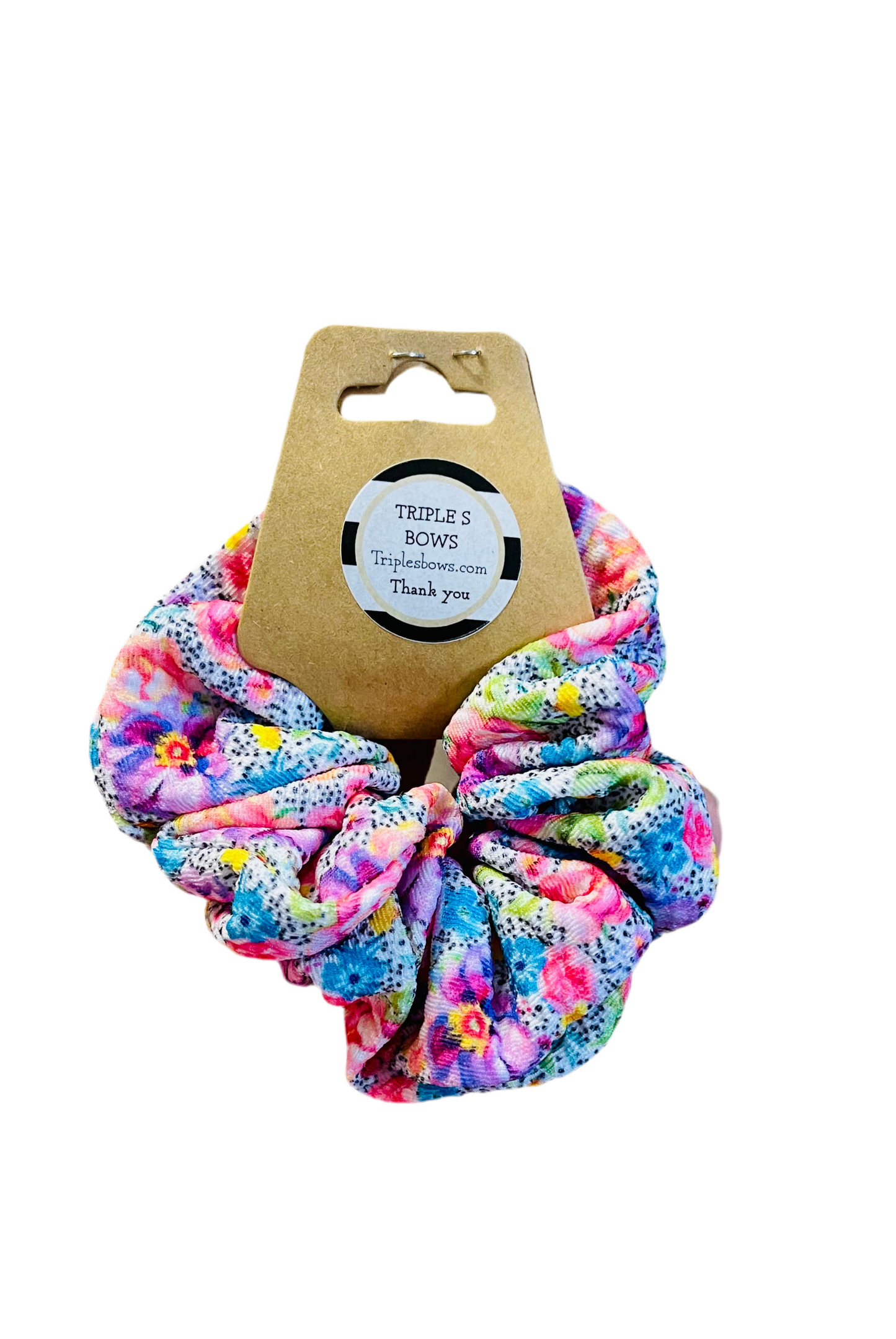 Floral Scrunchies