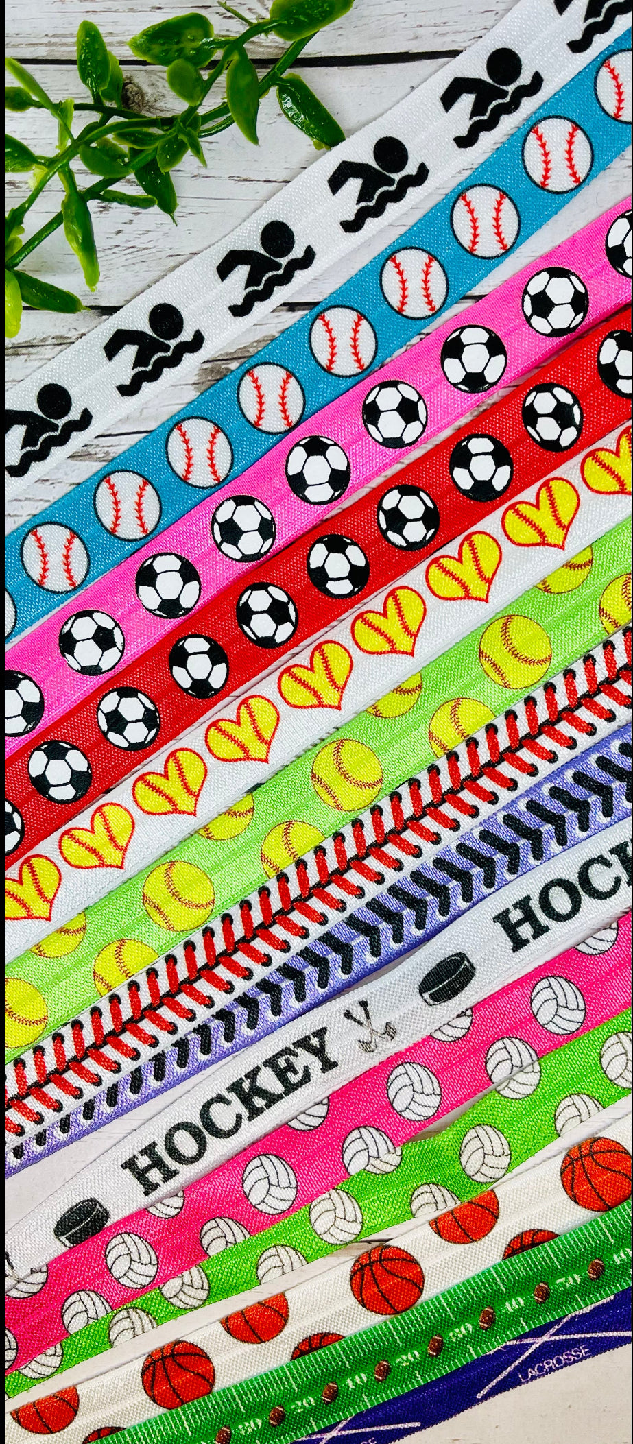 Themed 12 Pack Mystery Hair Ties