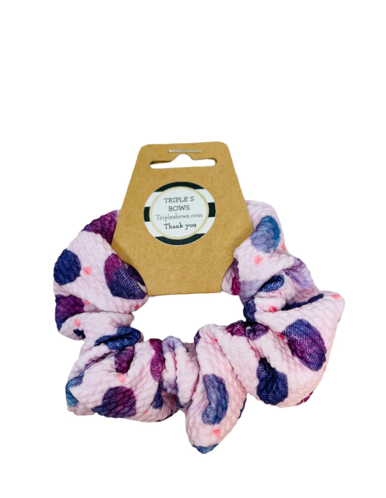 Valentine’s Scrunchies
