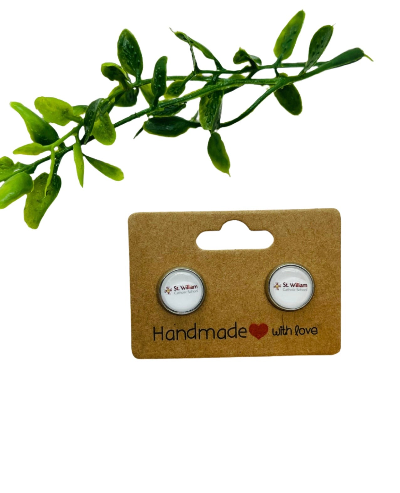 St. William Catholic School 12mm Earrings