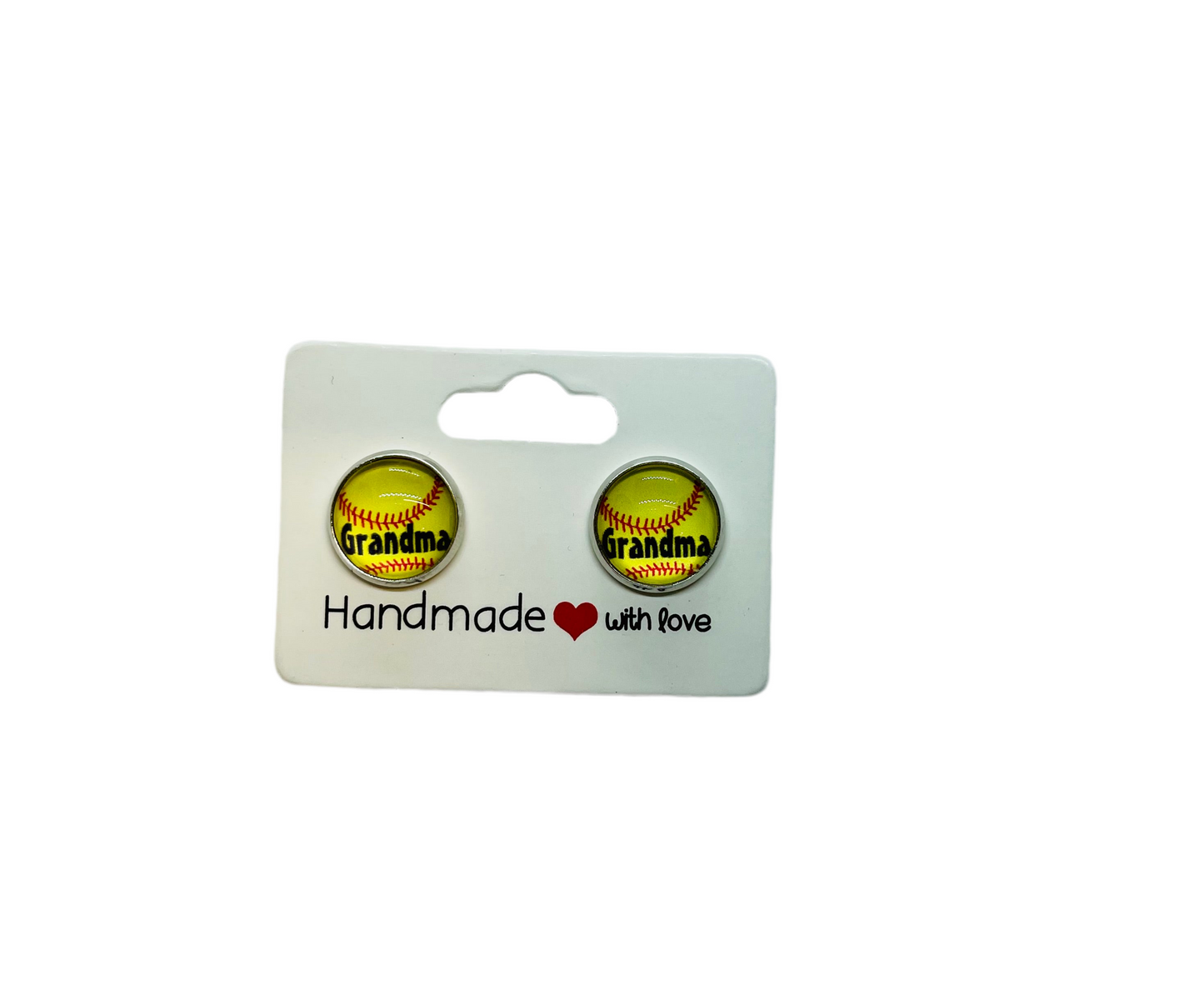Softball Grandma Earrings