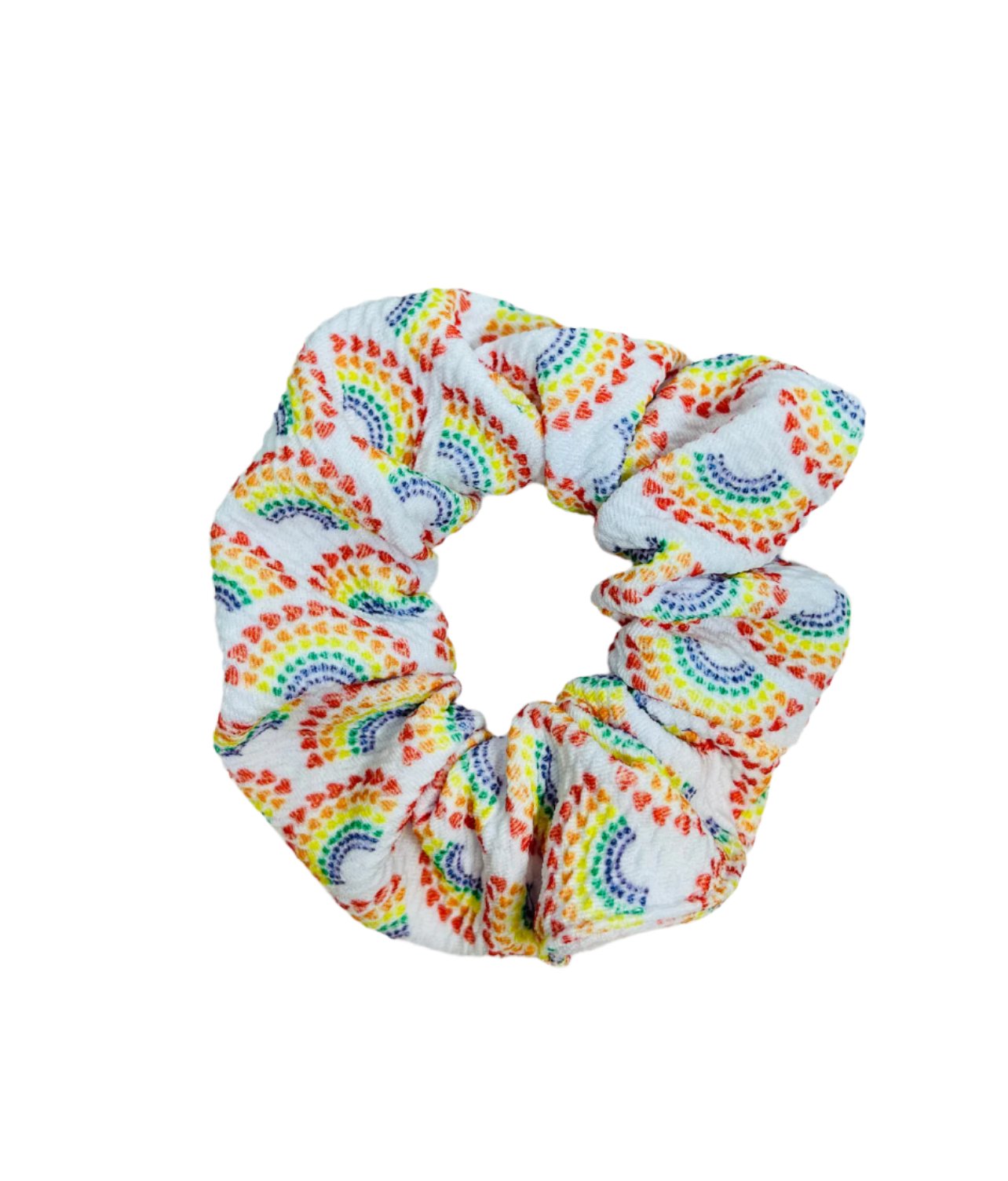 Rainbow Scrunchies