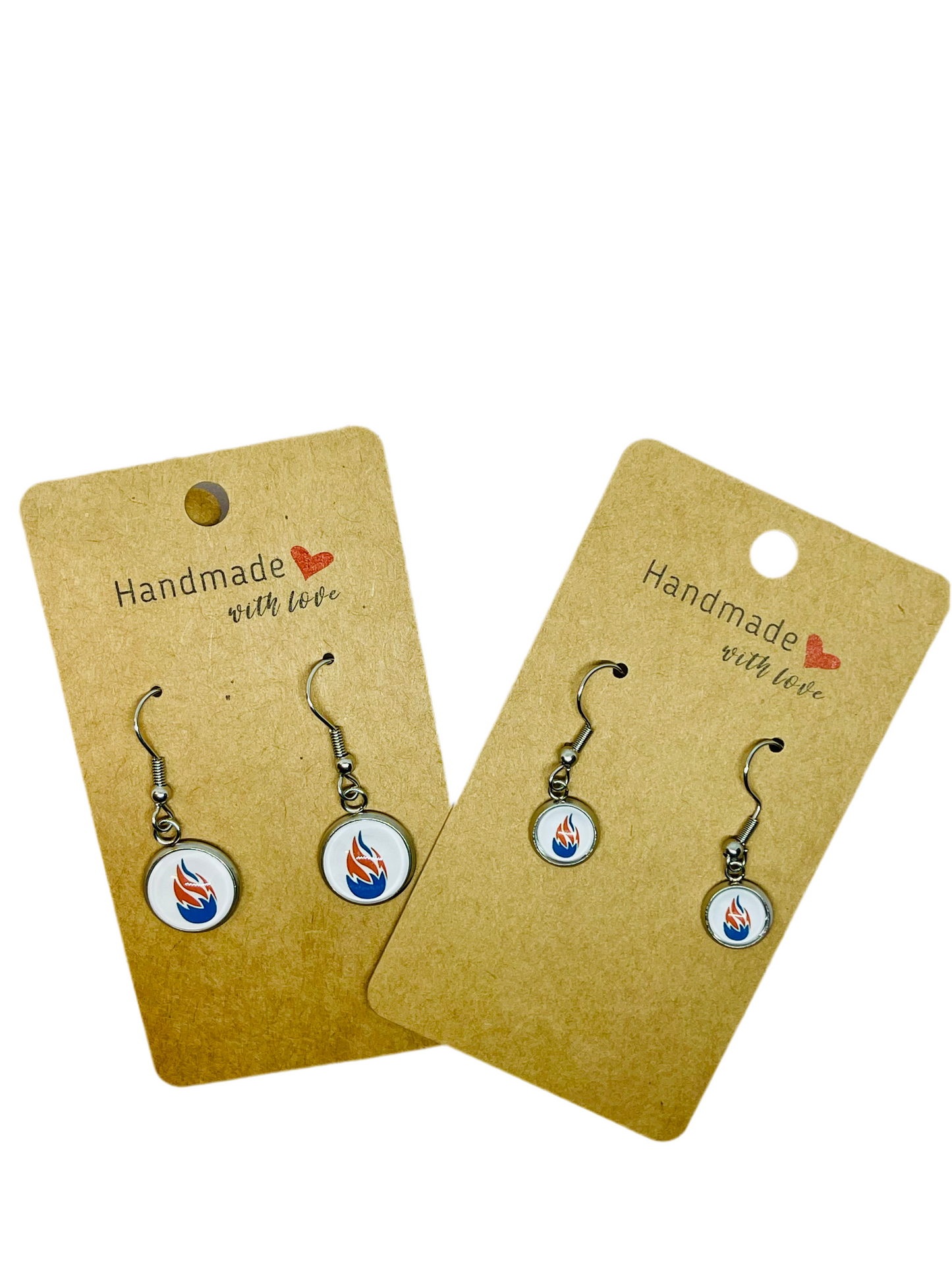 St Paul’s Lutheran Flames Earrings