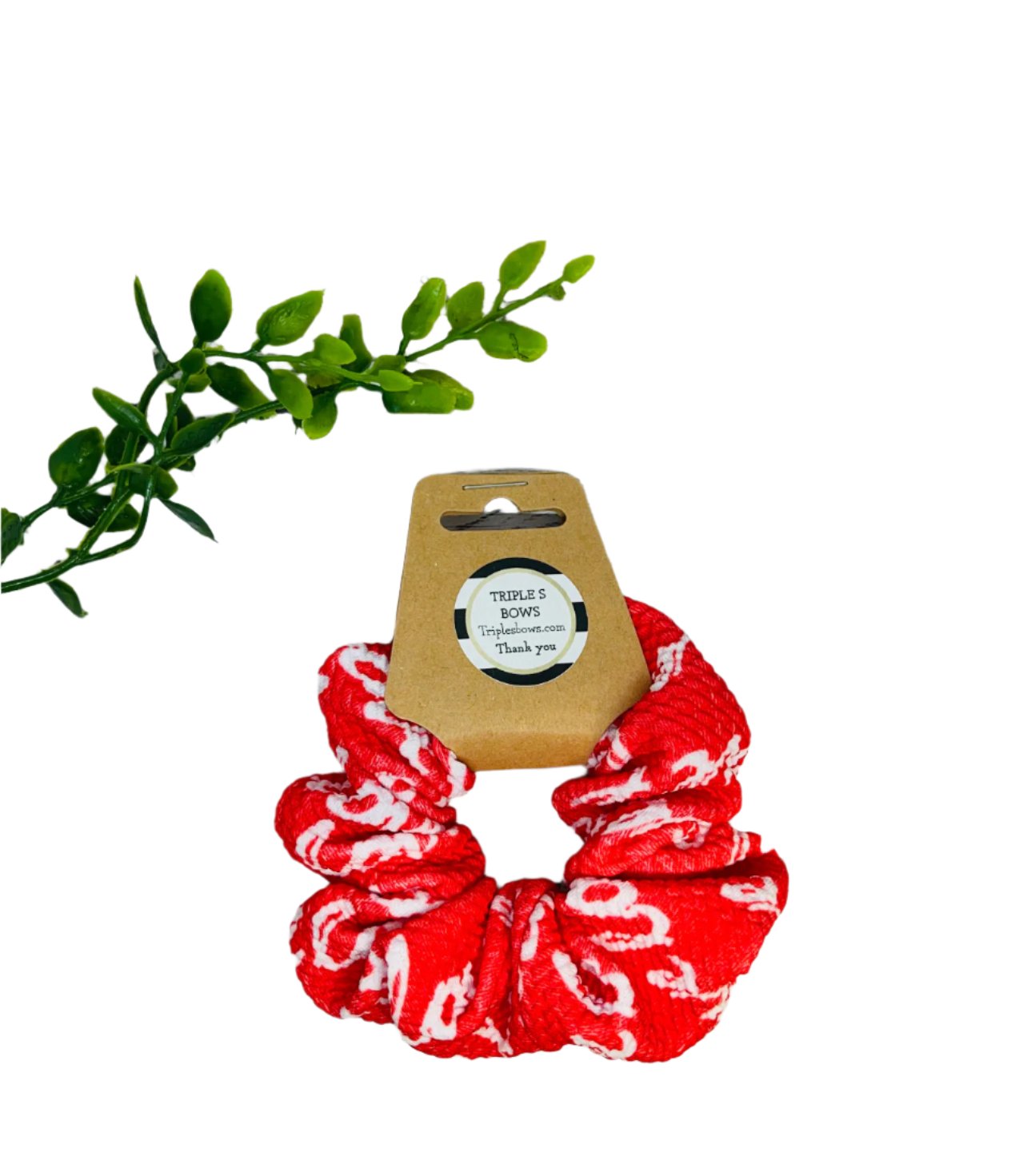 Valentine’s Scrunchies