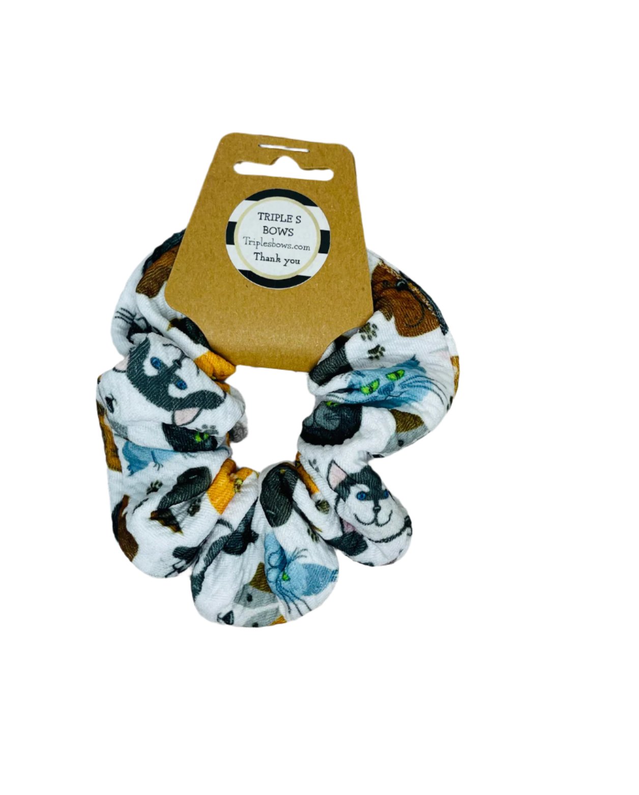 Cats & Dogs Scrunchies
