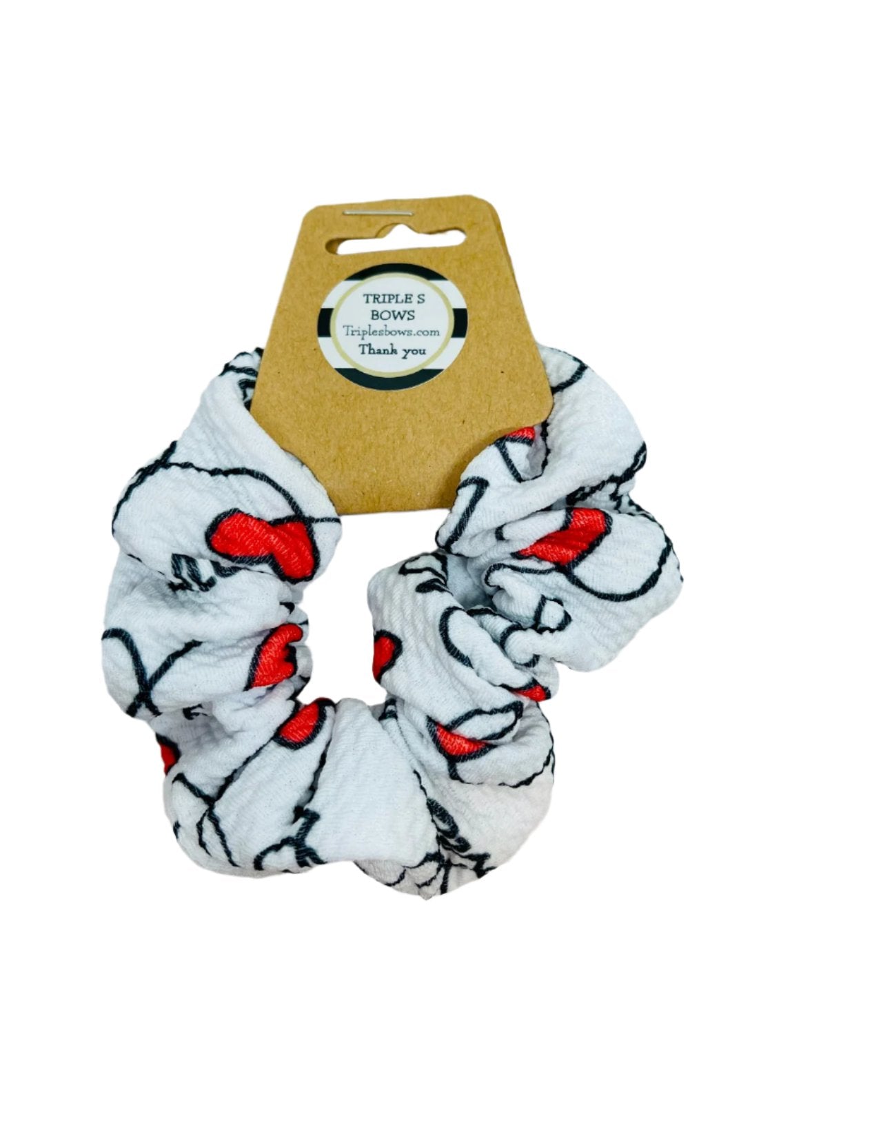 Valentine’s Scrunchies
