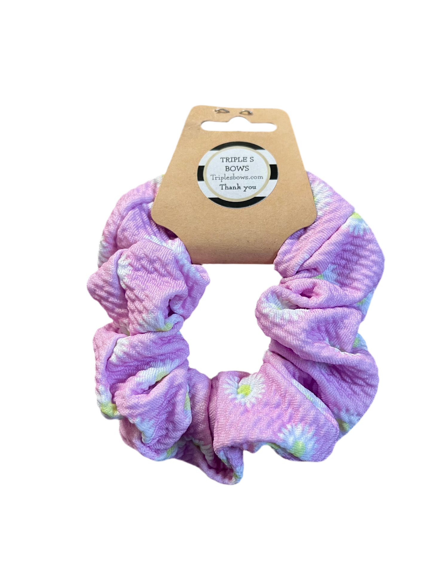 Floral Scrunchies