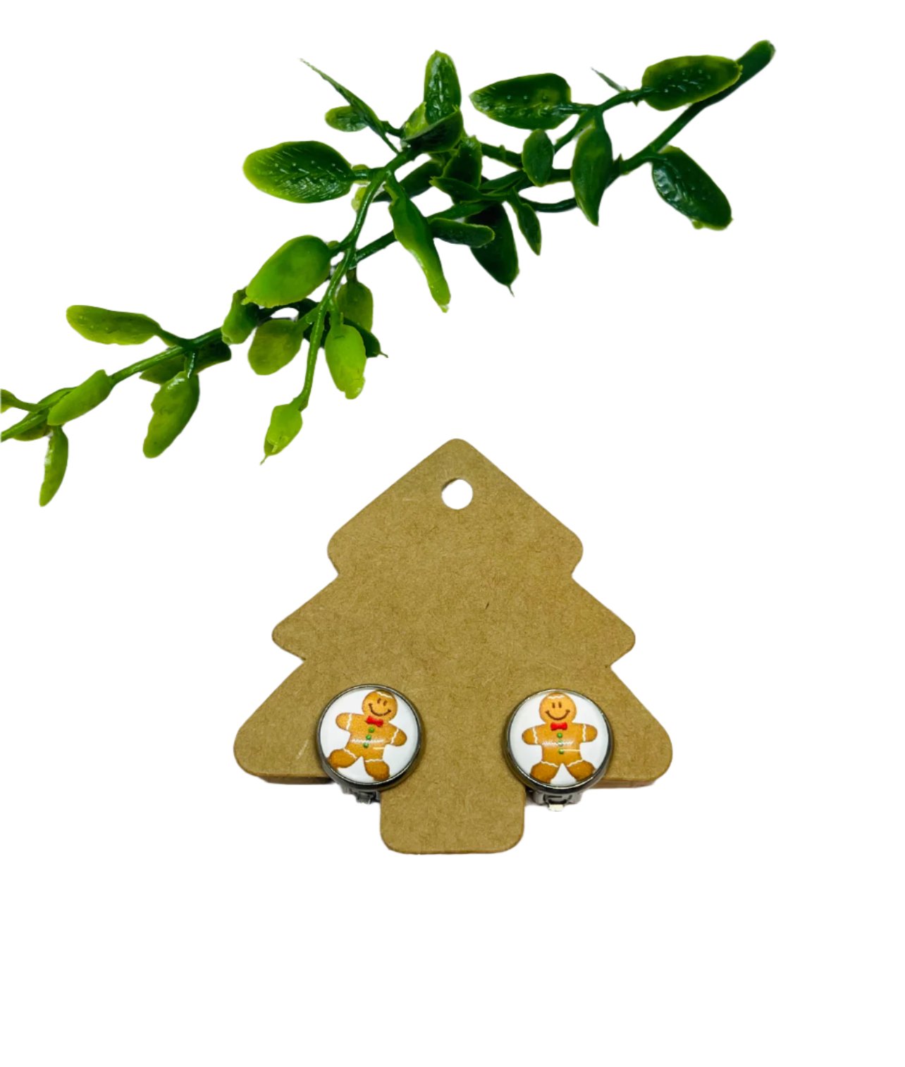 Christmas Clip -On Earrings