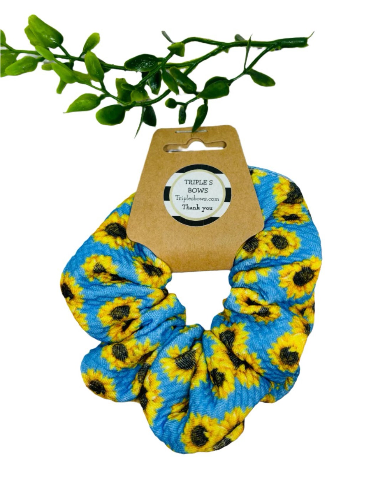 Floral Scrunchies