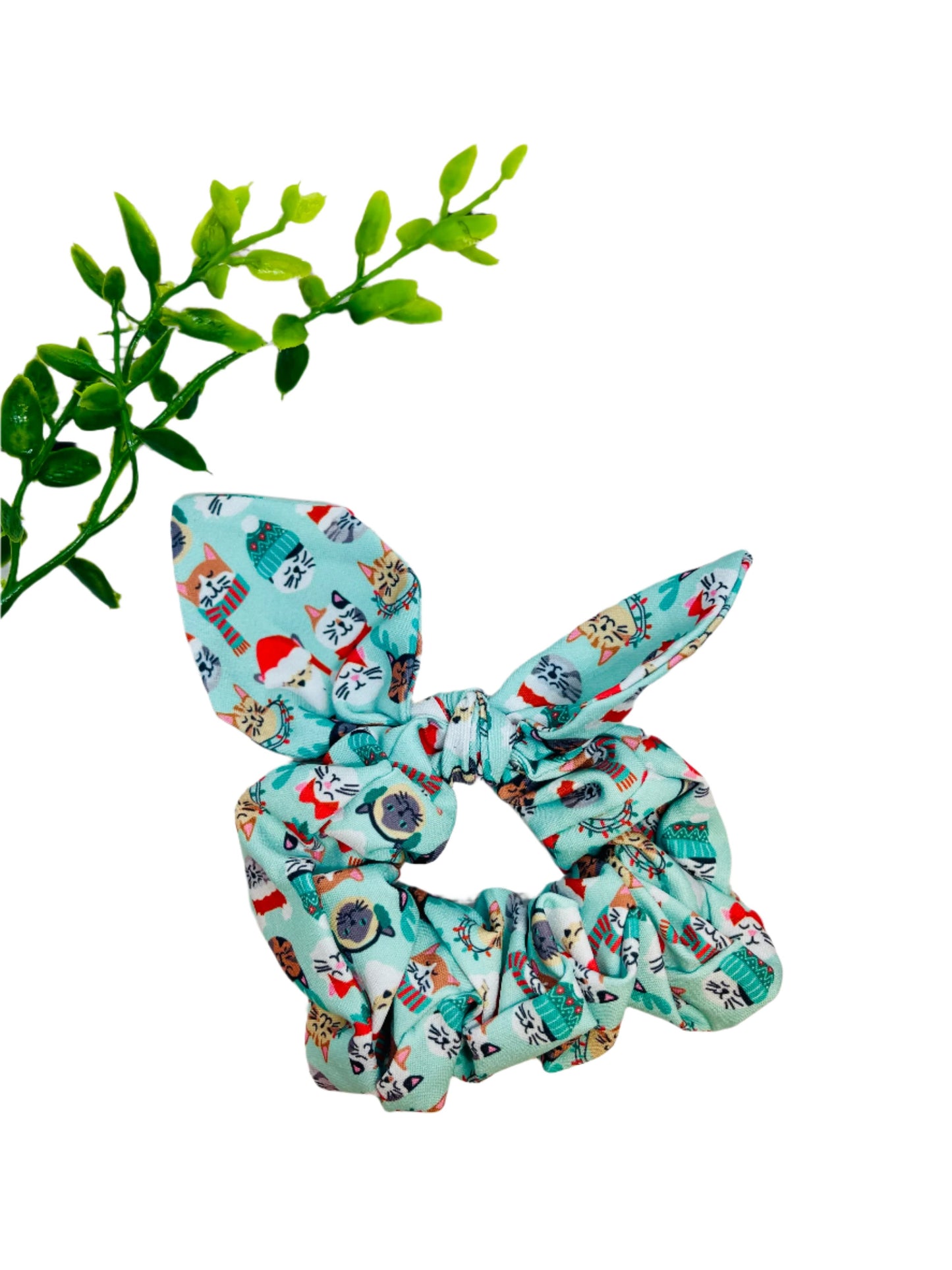 Knotted Scrunchie Bows