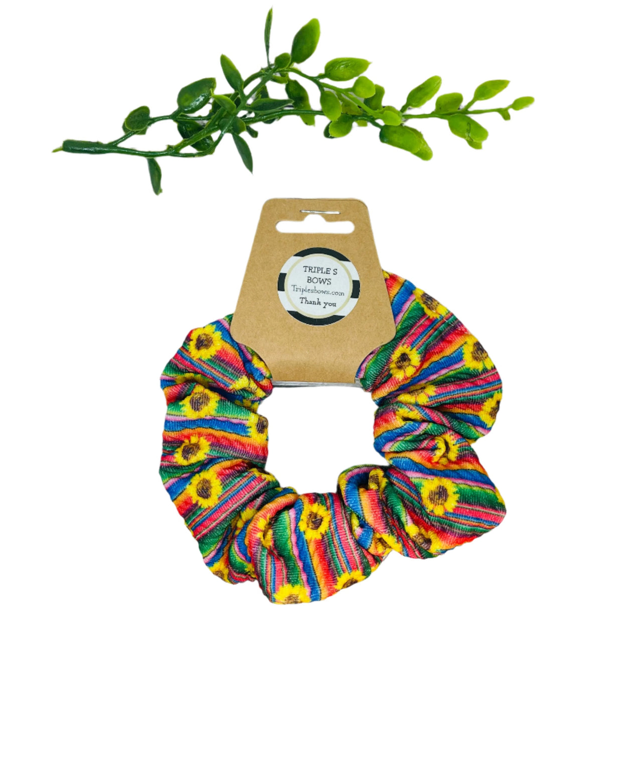 Floral Scrunchies