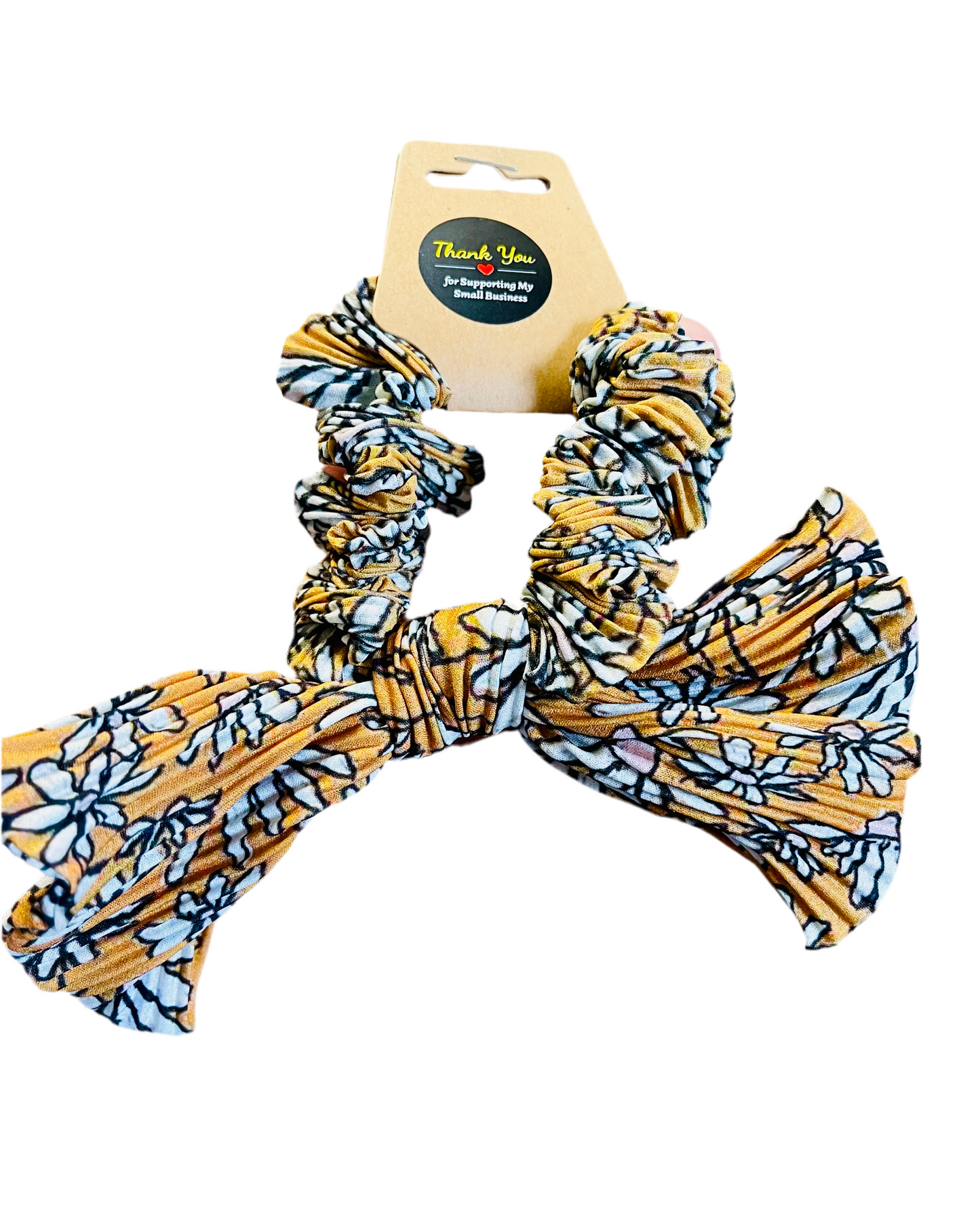 Knotted Scrunchie Bows