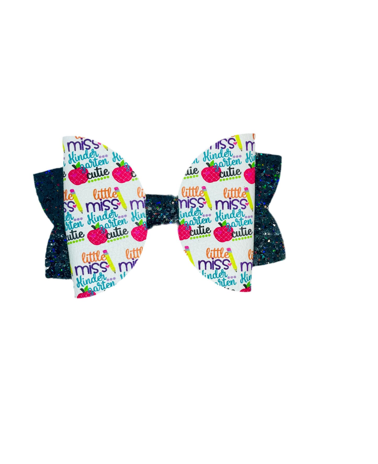 Little Miss Kindergarten Cutie Bow
