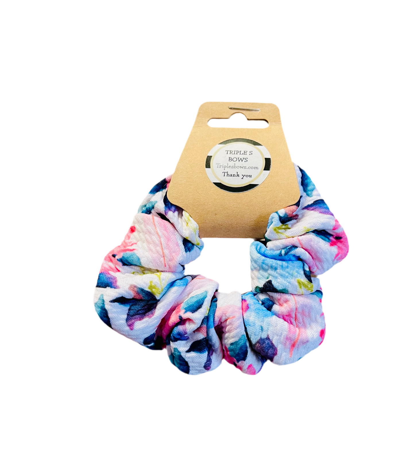 Floral Scrunchies