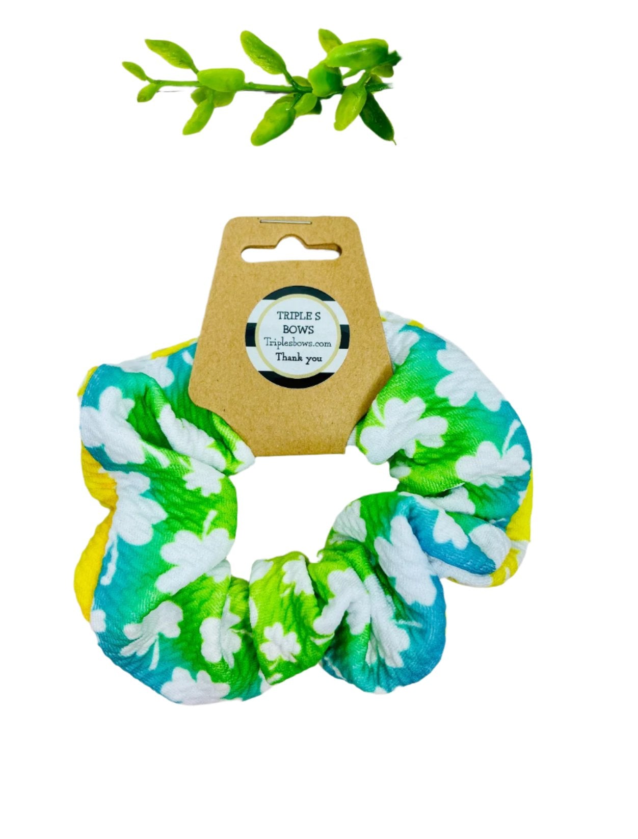 St. Patrick’s Scrunchies