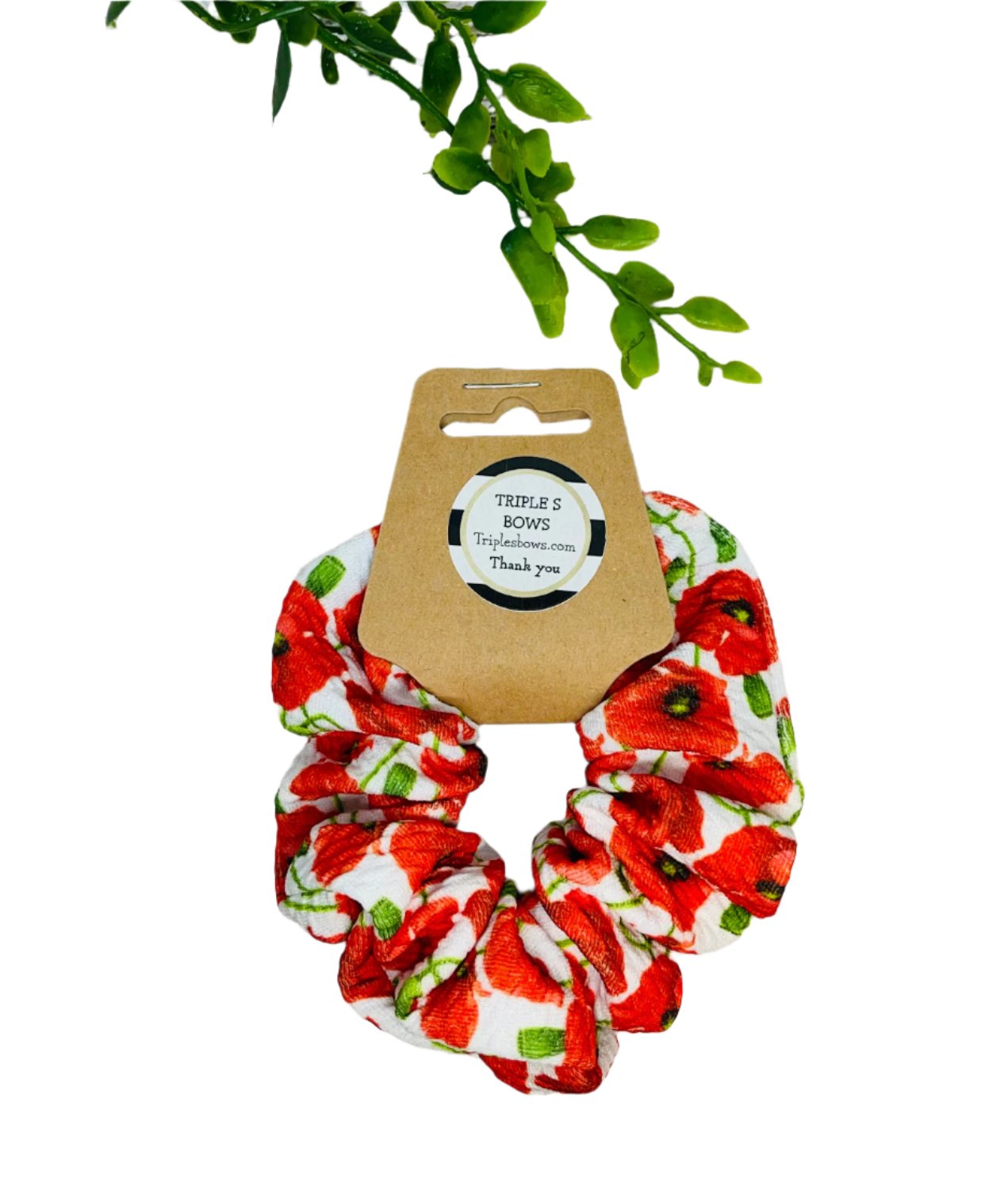 Floral Scrunchies