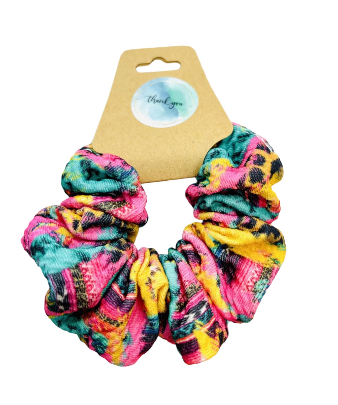 Rainbow Scrunchies