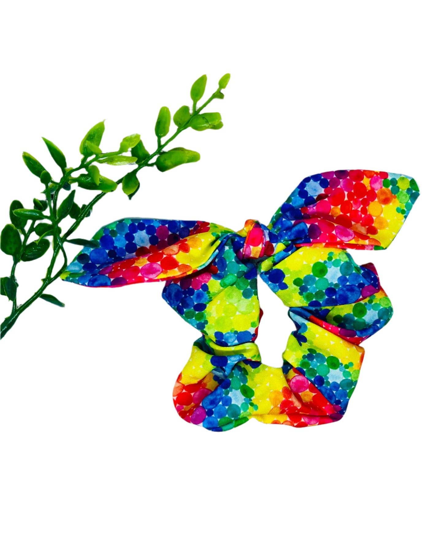 Knotted Scrunchie Bows
