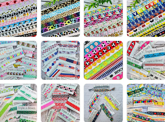 Themed 15 Pack Mystery Hair Ties