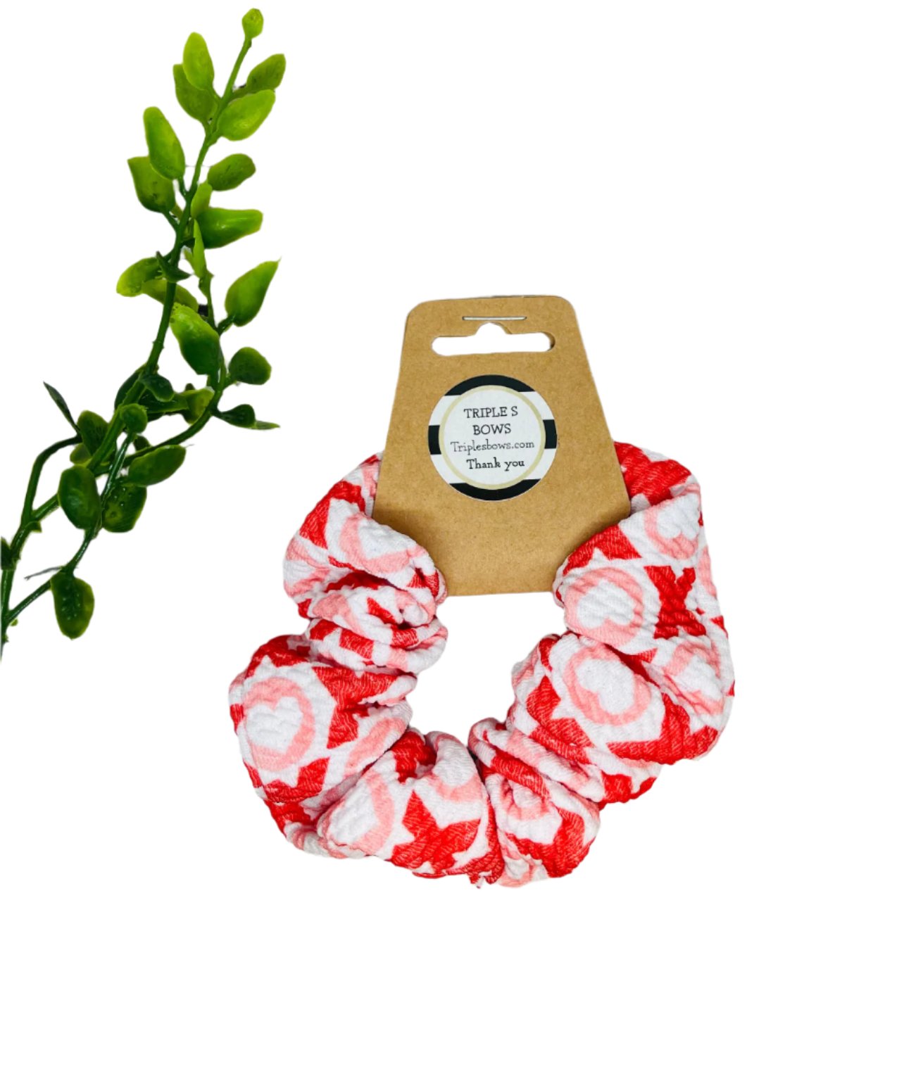 Valentine’s Scrunchies