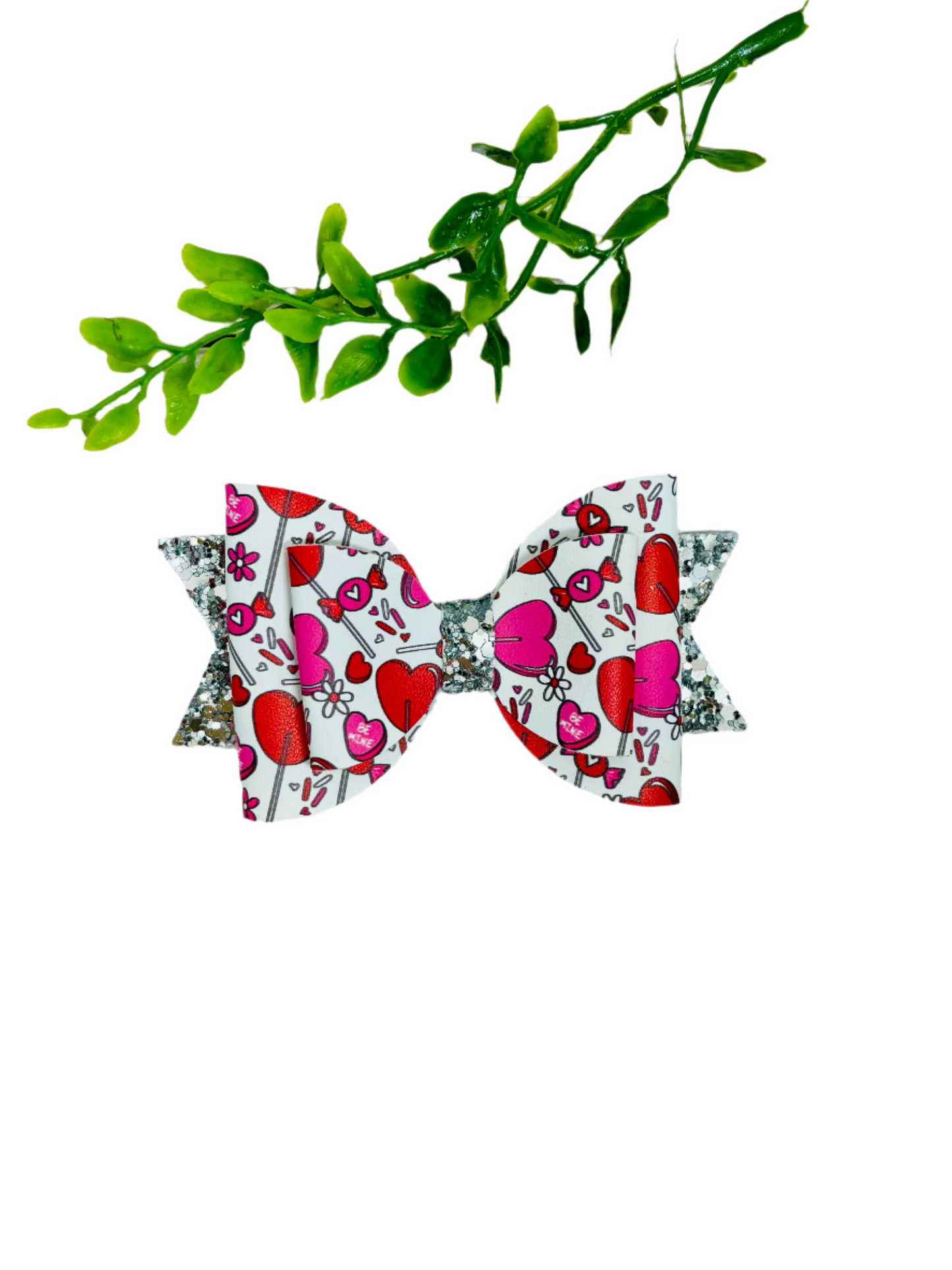 Heart Lollipop Bow