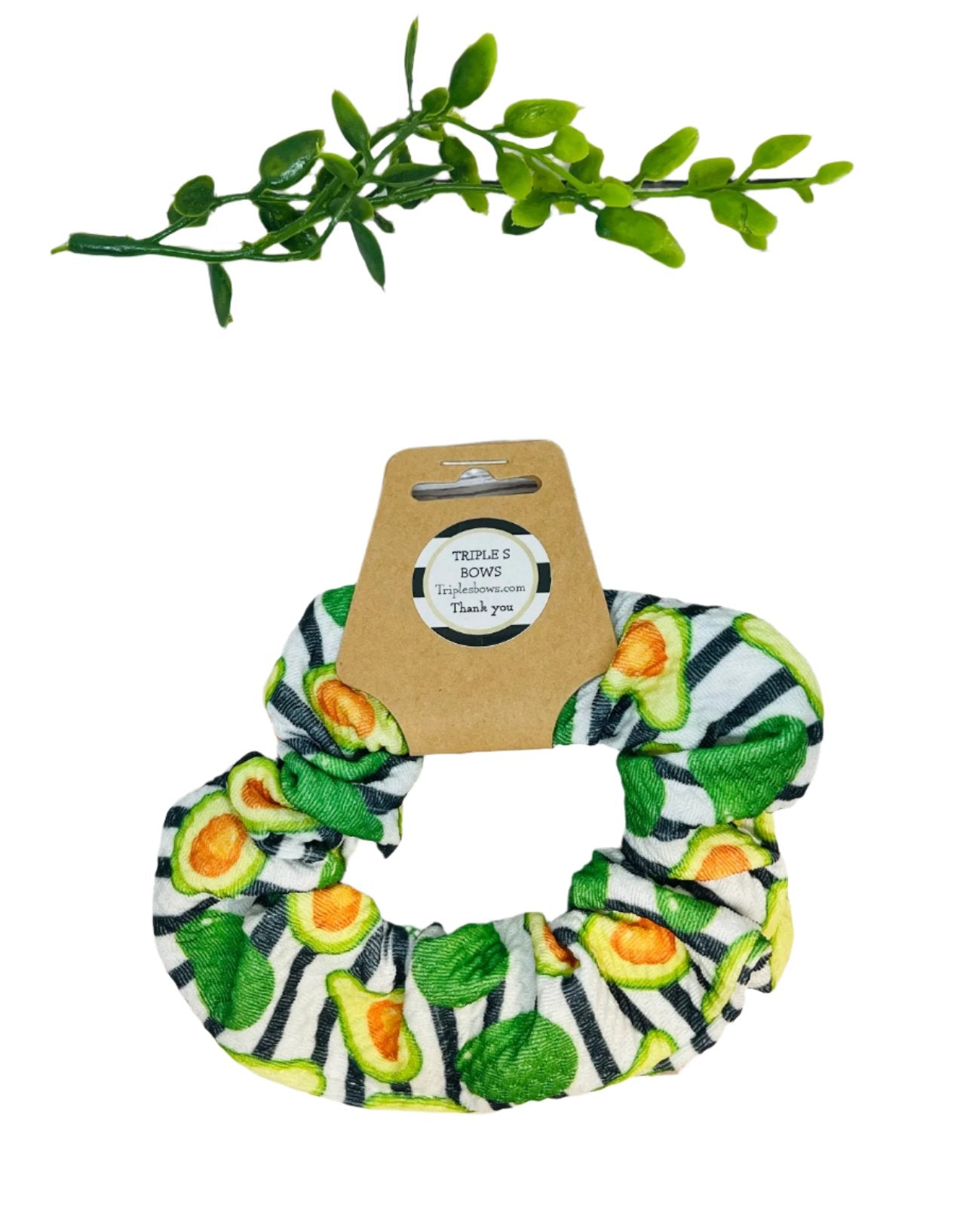 Fruit Themed Scrunchies
