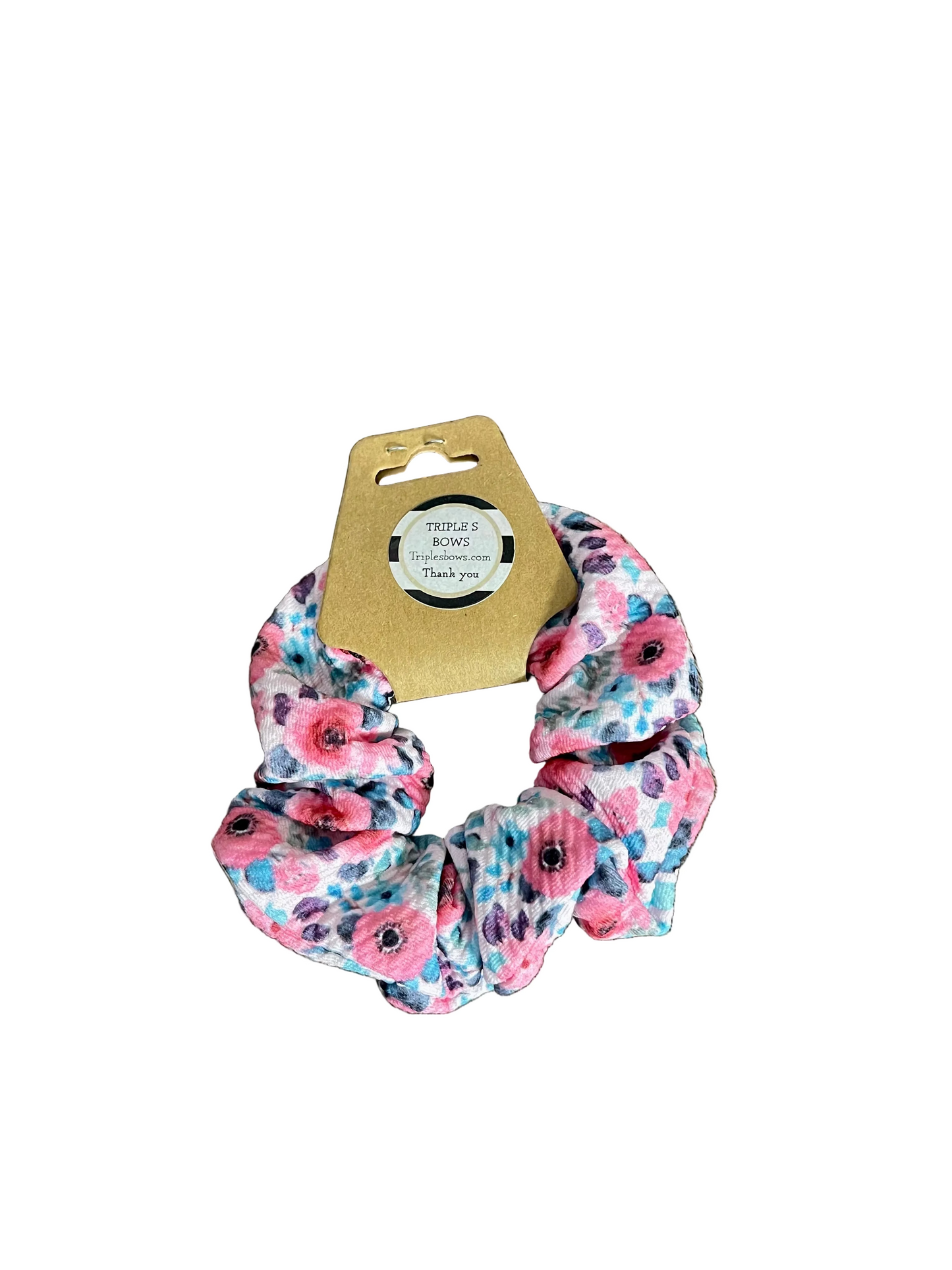 Floral Scrunchies