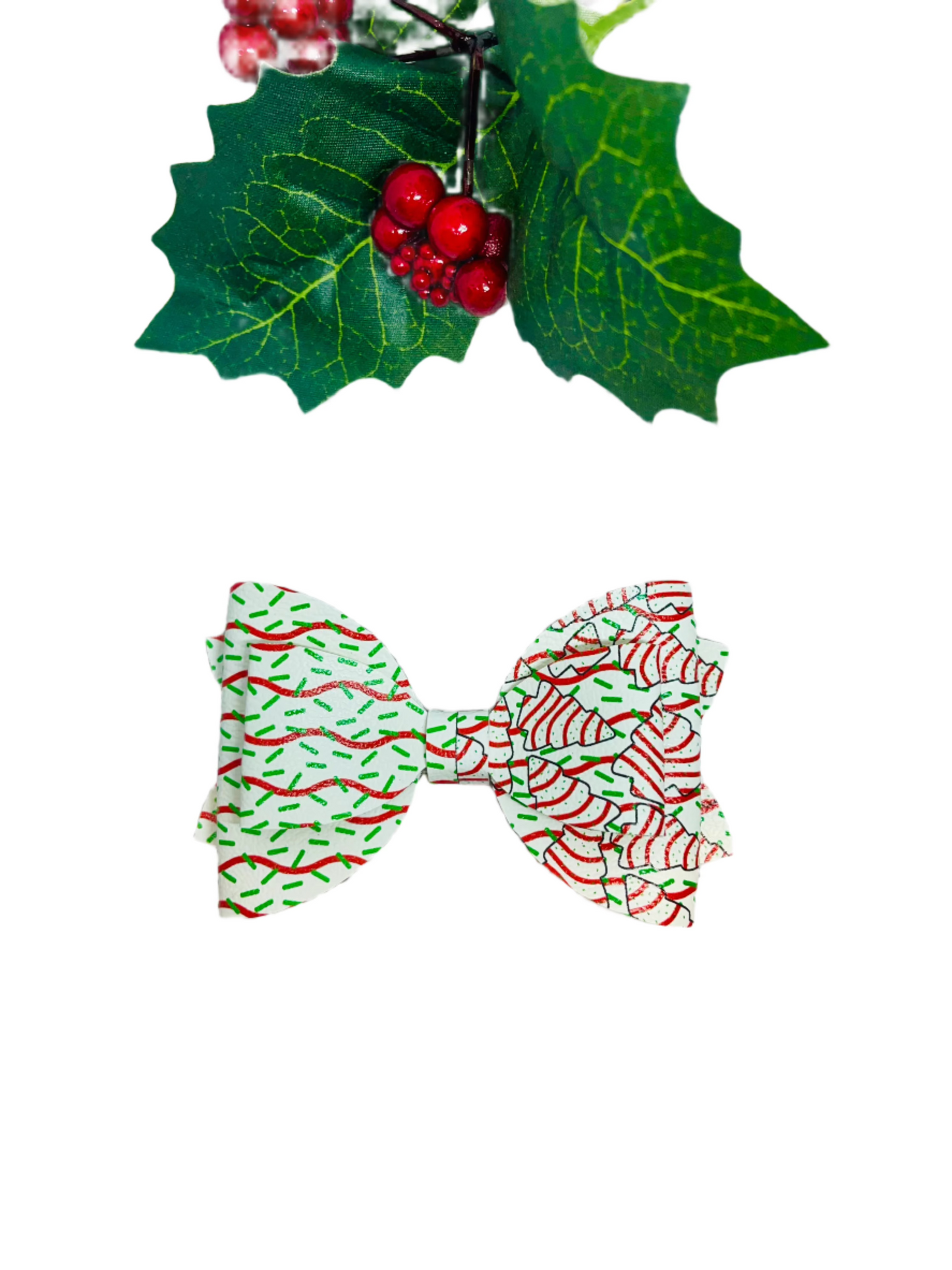 Christmas Cakes Split Bow