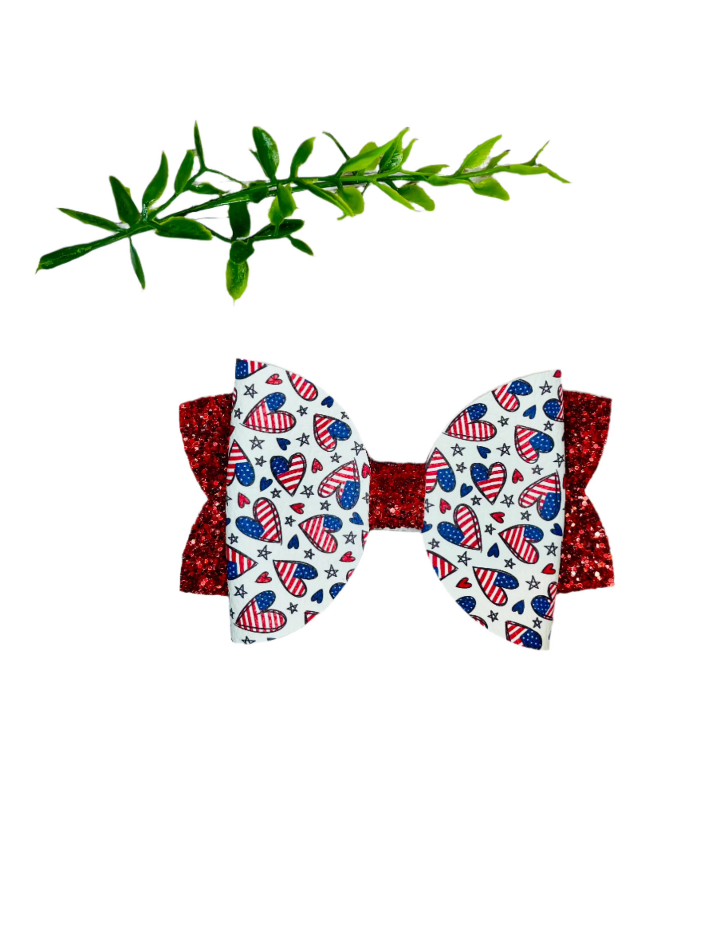 Patriotic Heart Flags