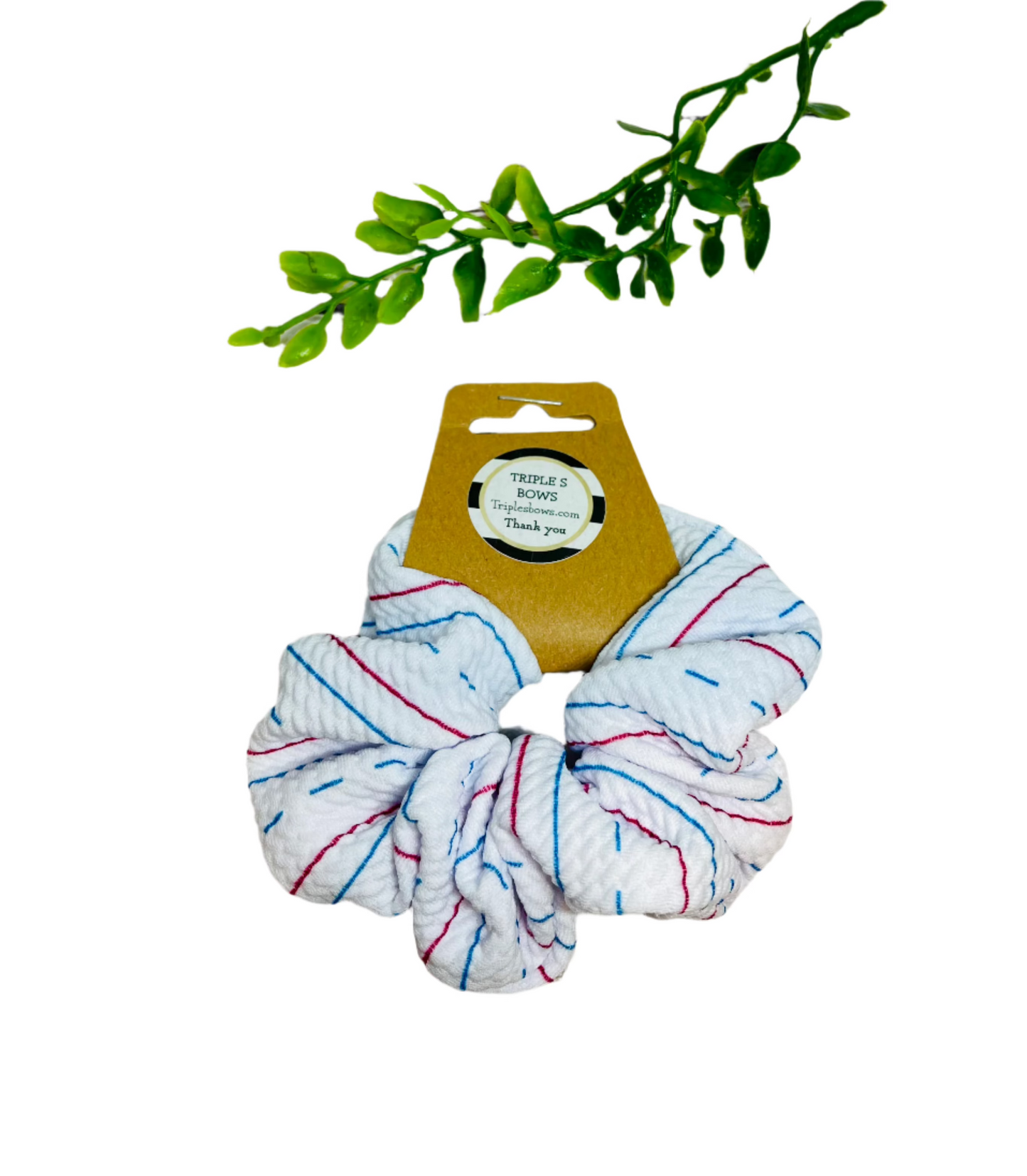 School Themed Scrunchies