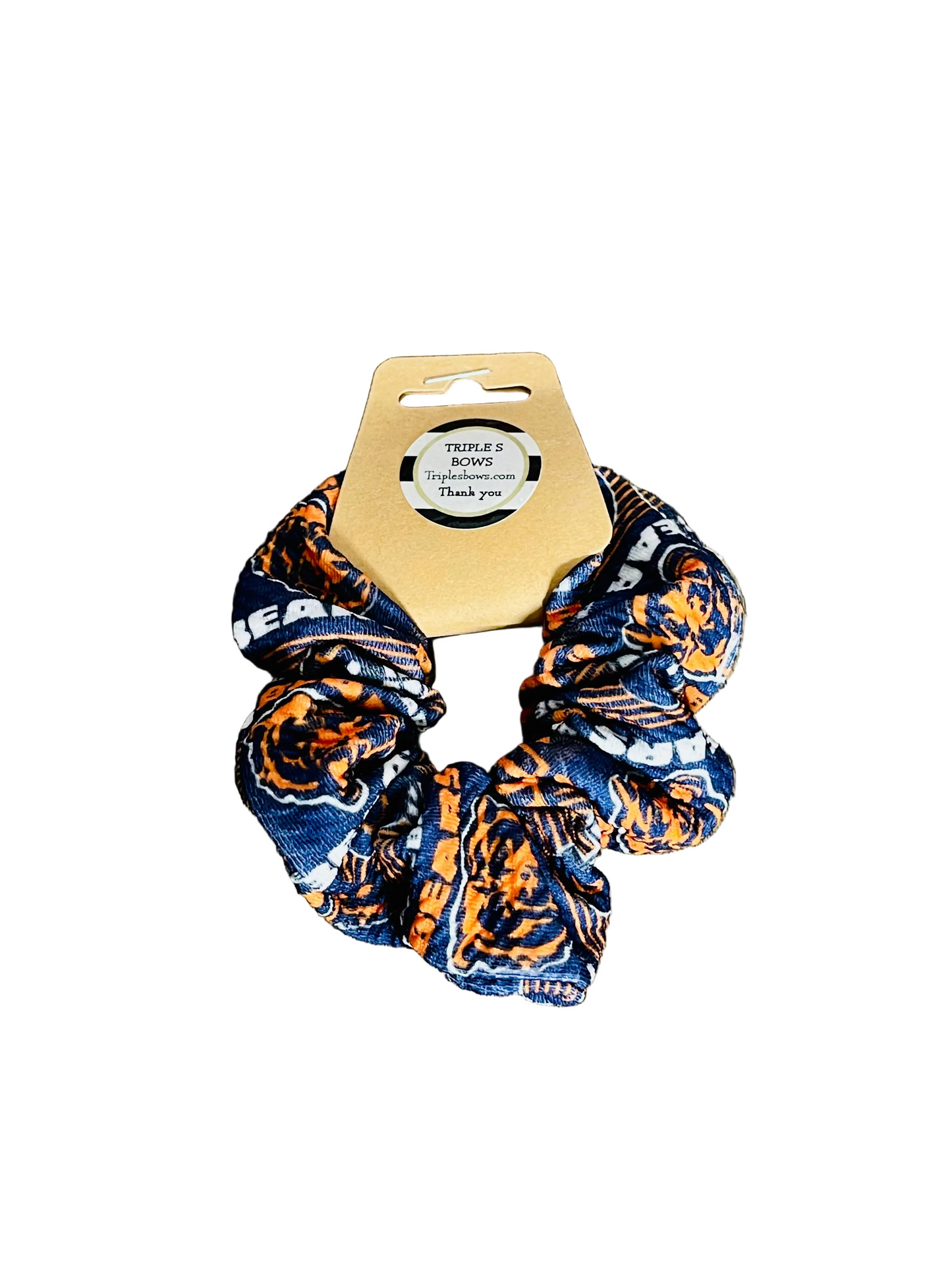 Sports Themed Scrunchies