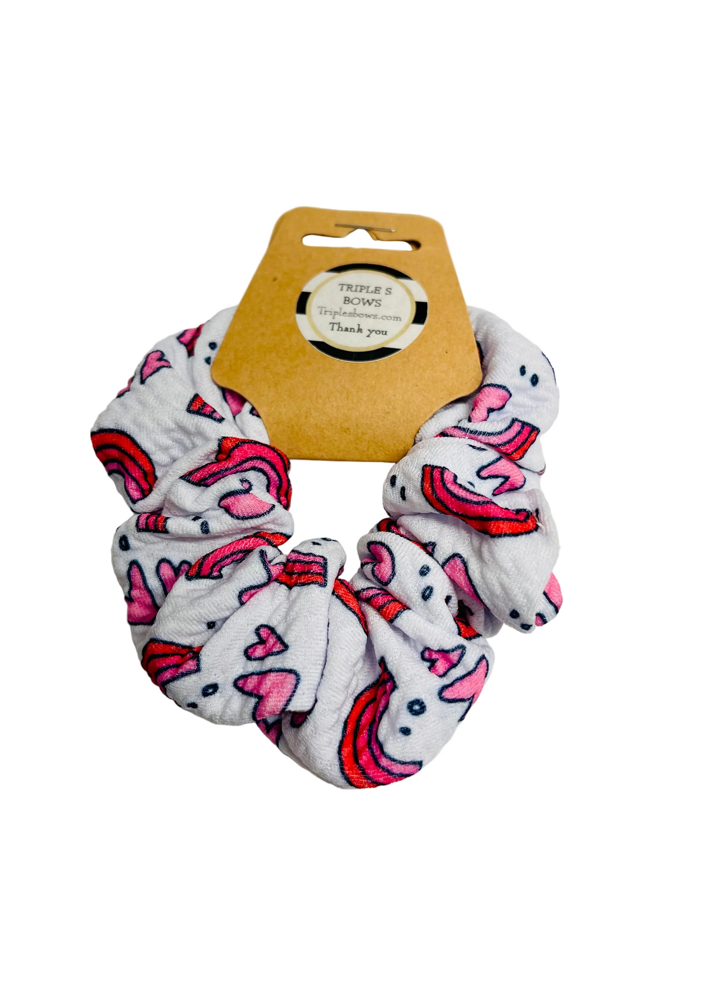 Valentine’s Scrunchies