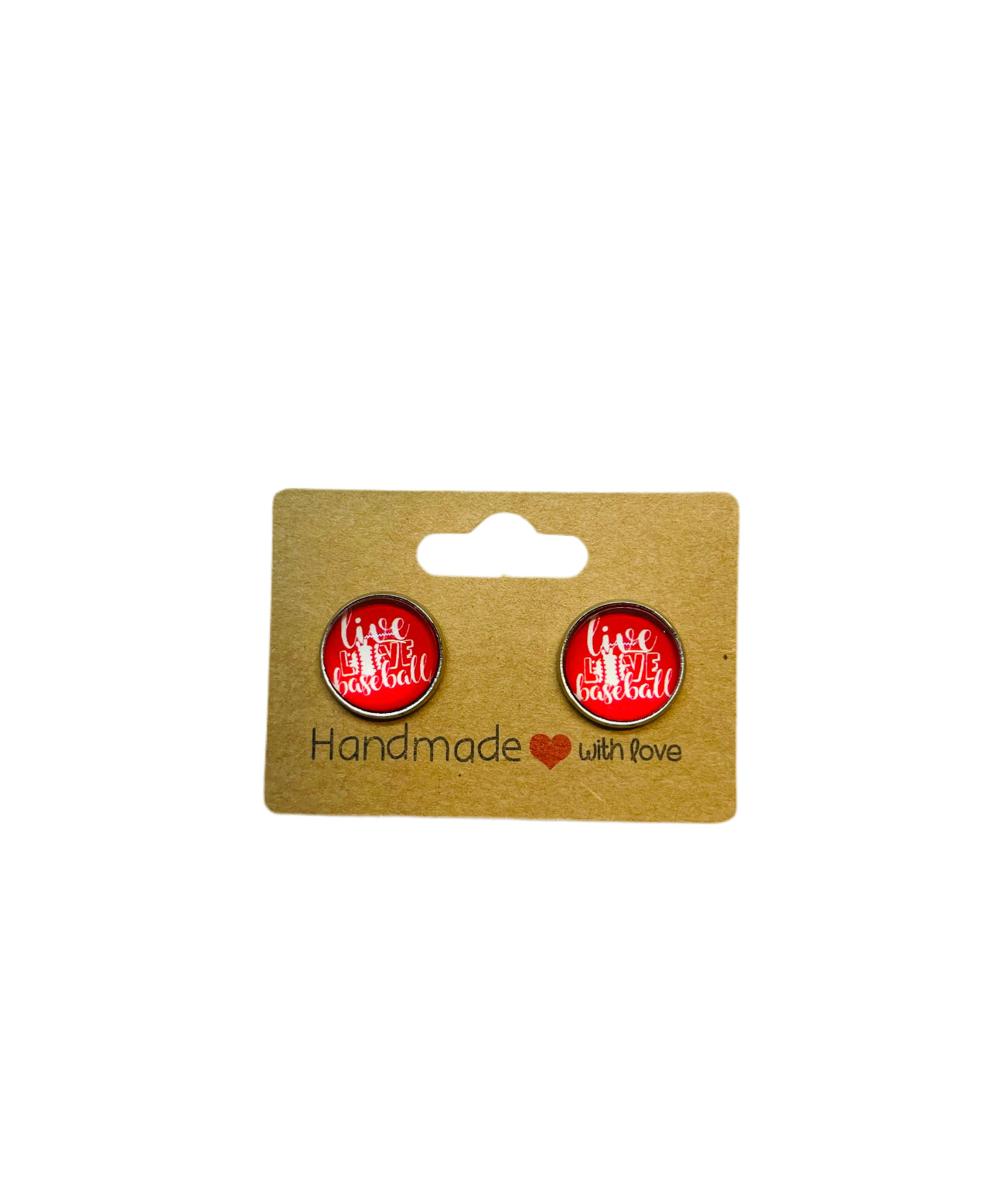 Baseball Earrings