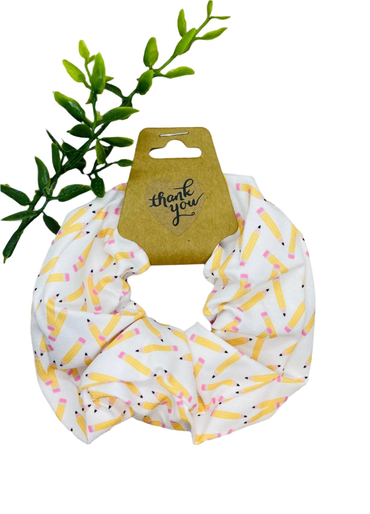 School Themed Scrunchies