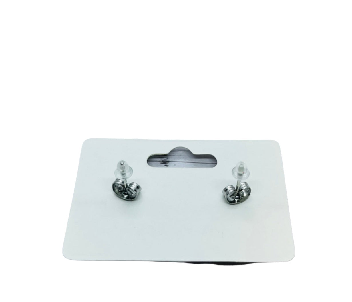 Patriotic Bandana Cow Earrings