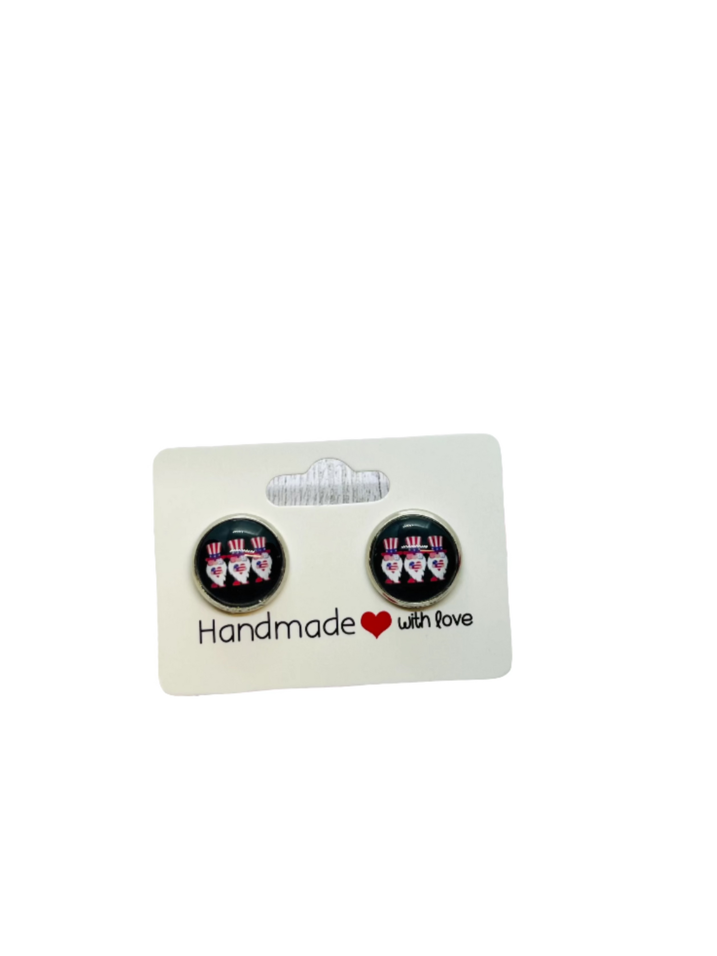 Patriotic Gnomes Earrings