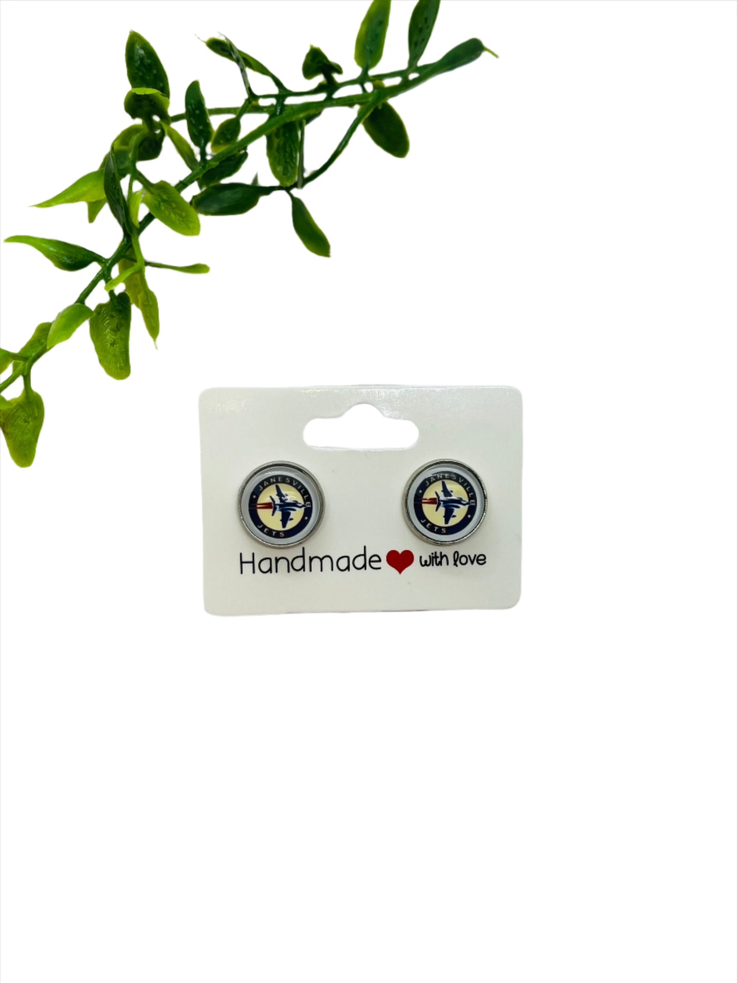 Janesville Jets Earrings