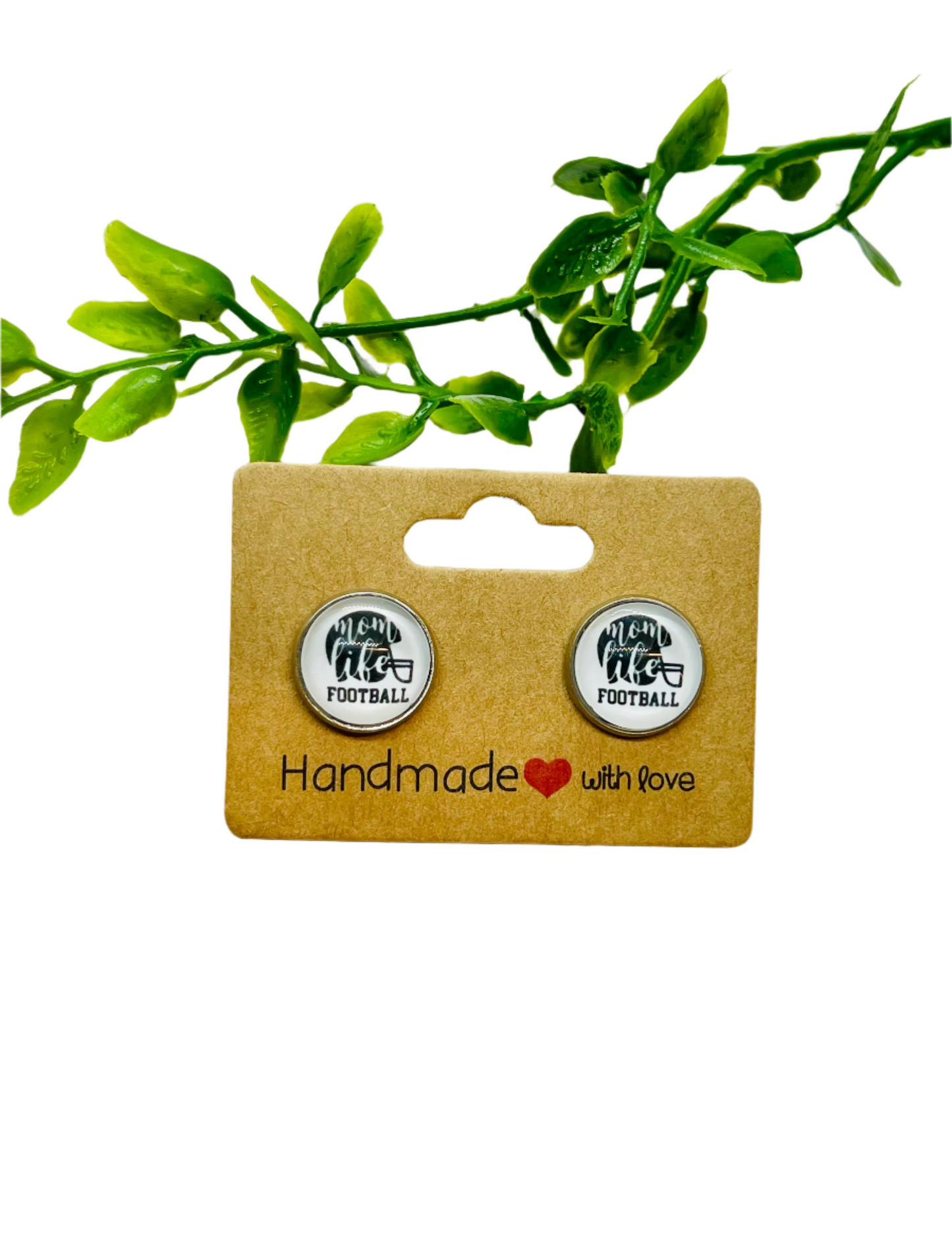 Football Mom Life Earrings