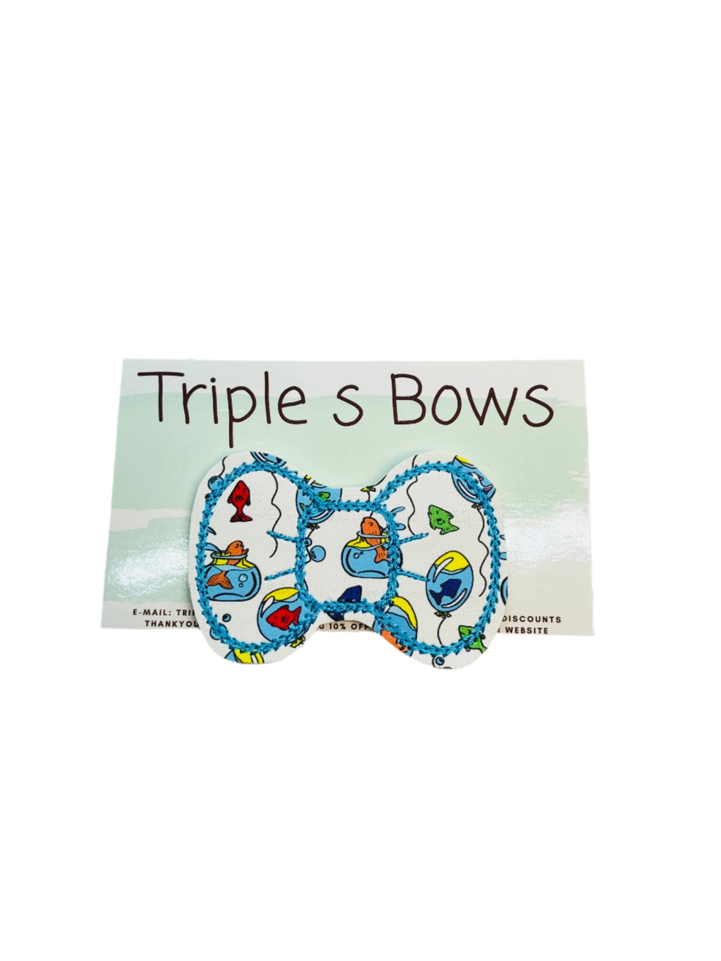 Colorful Fishes In Dishes Clip