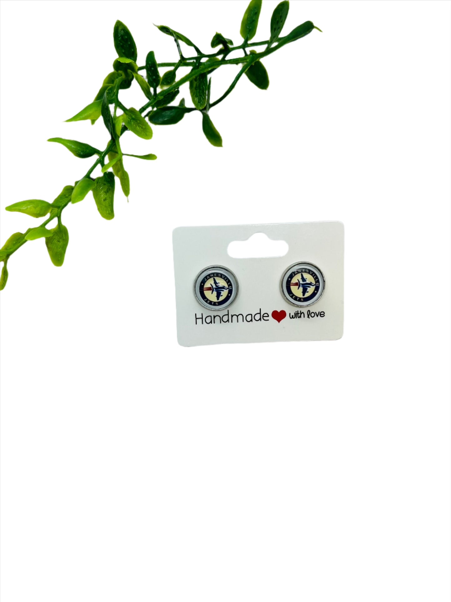 Janesville Jets Earrings