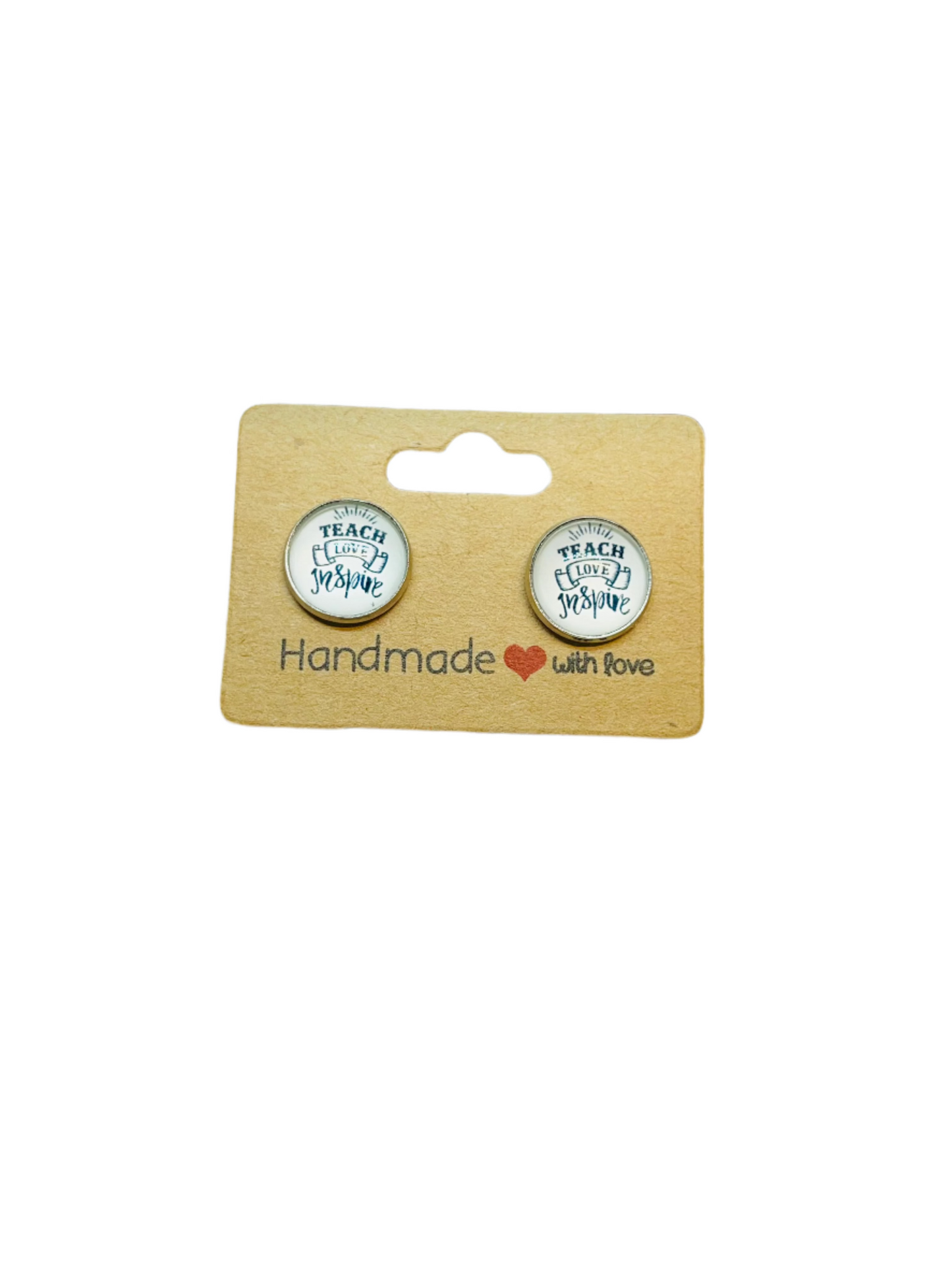 Teach, Love, Inspire Earrings