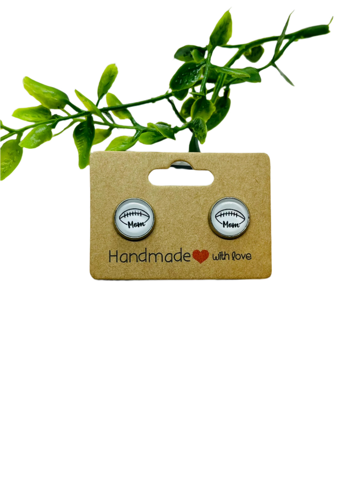 🏈 Mom 10mm Earrings