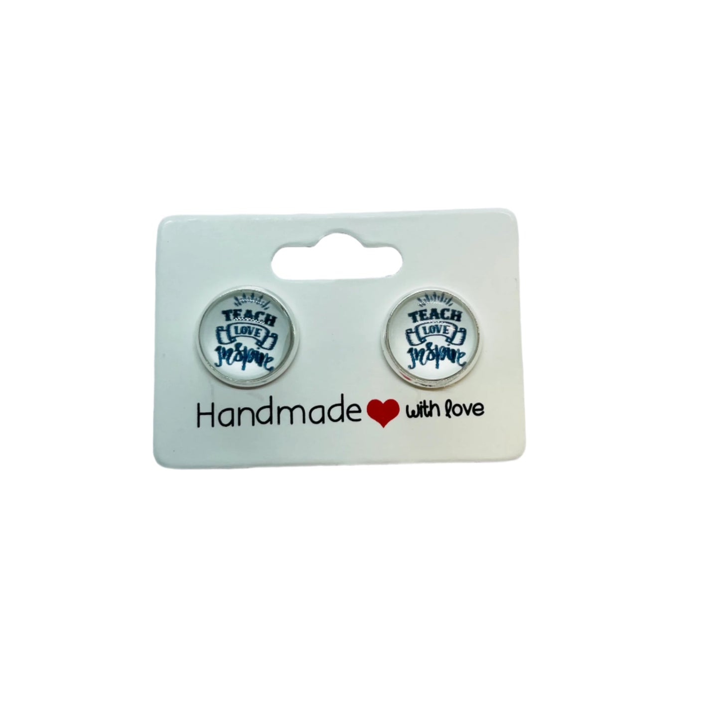 Teach, Love, Inspire Earrings