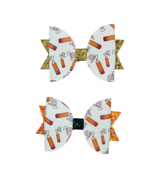 Doodle Pencils Bow
