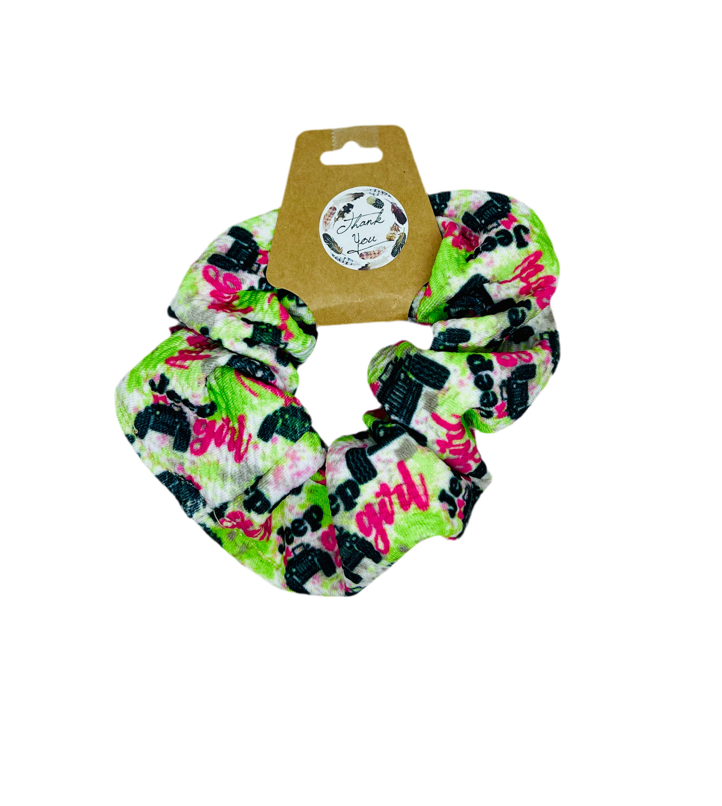 Wheels & Work Scrunchies