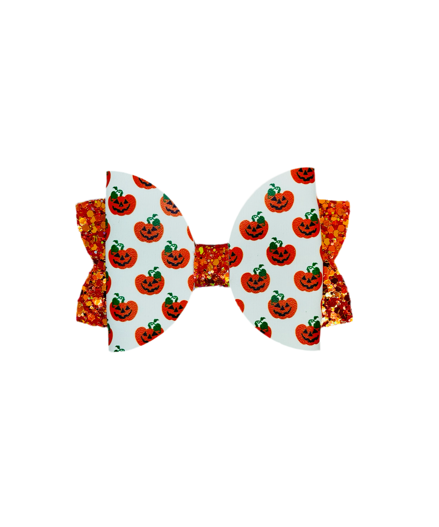 Happy Jack-o’-lantern Bow