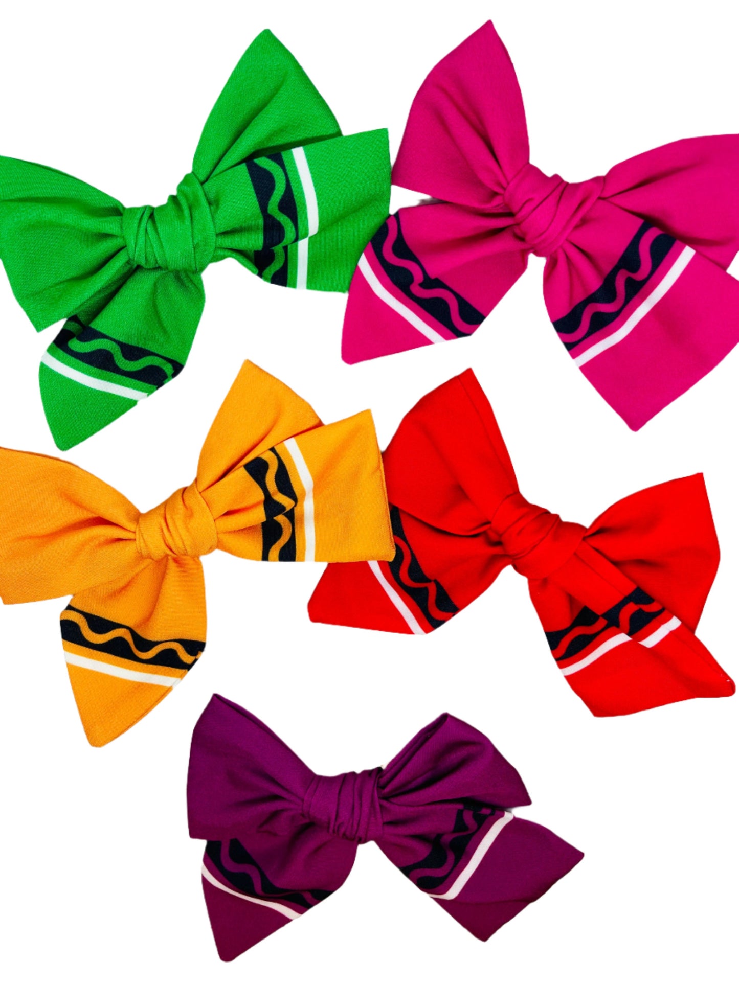 Crayon Bows