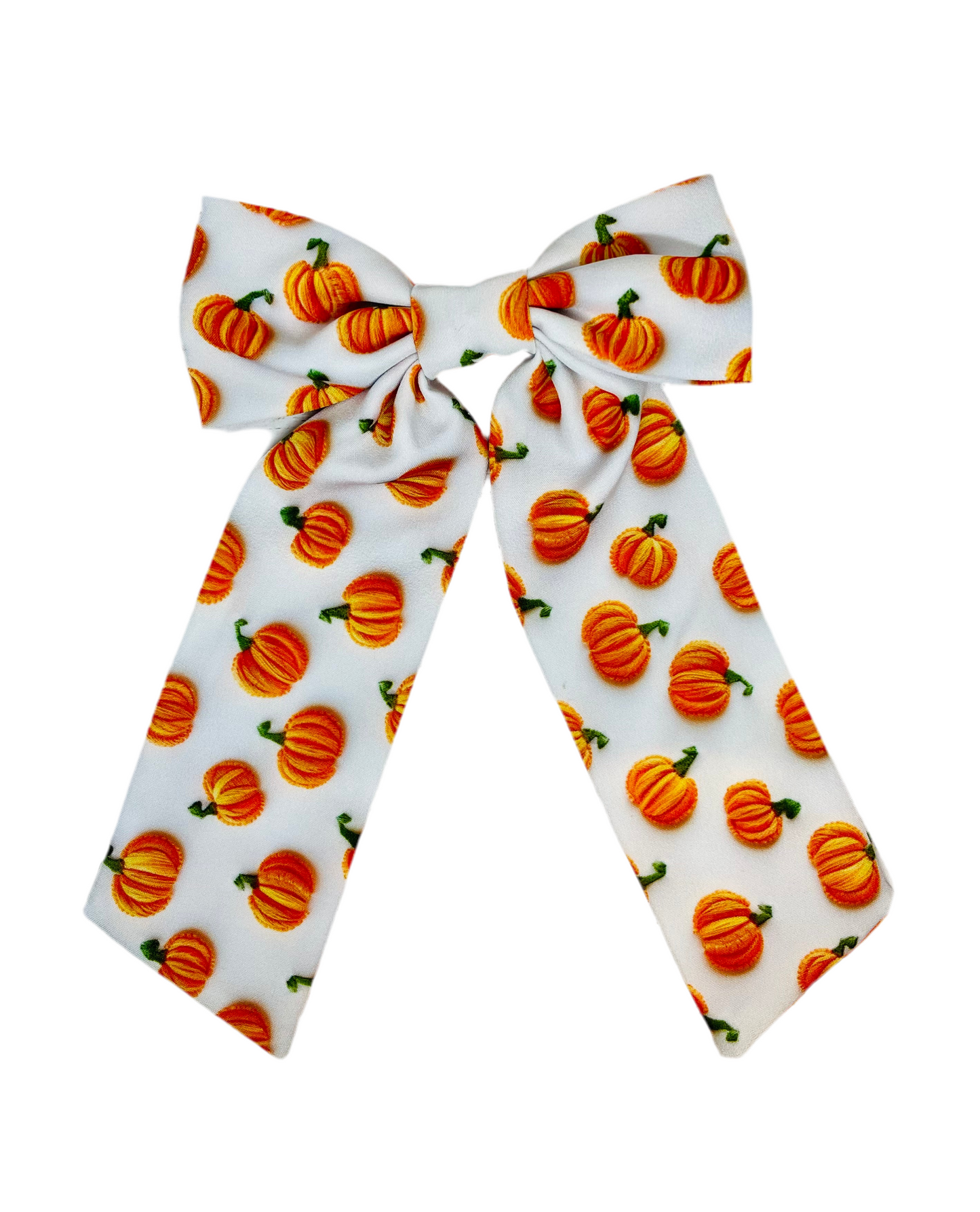 Pumpkin Patch Long-tail Bow