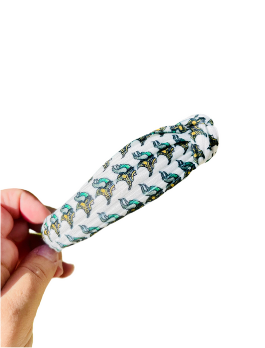 Parker Vikings Knotted Headband