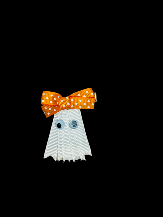 Googly Eyed Ghost Clip